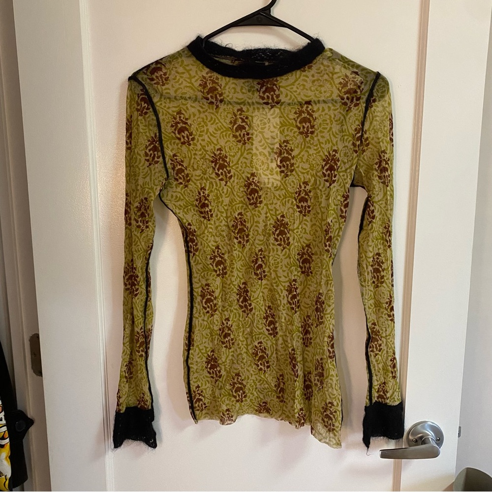Vintage Jean Paul Gaultier Classique mesh top